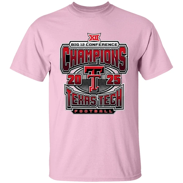 Texas Tech Red Raiders 2025 2026 Big 12 Champs Grid Iron Shirt - Image 3