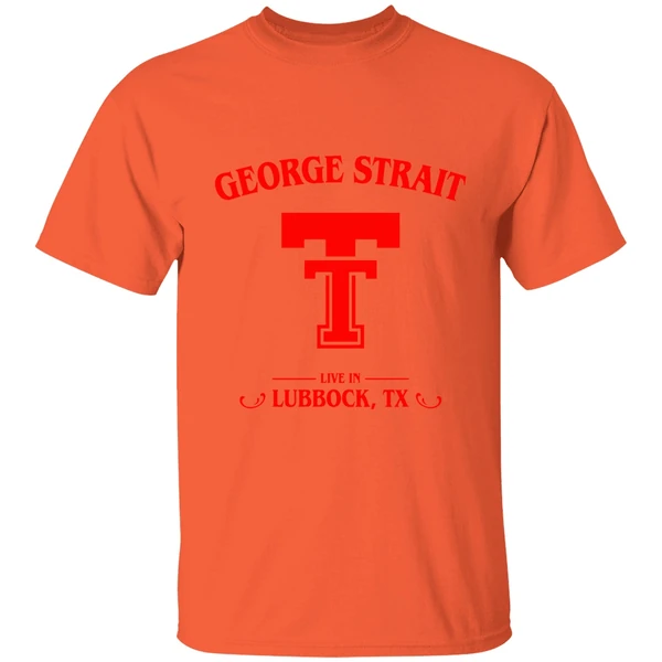 texas tech red raiders george strait show 2026 shirt orange