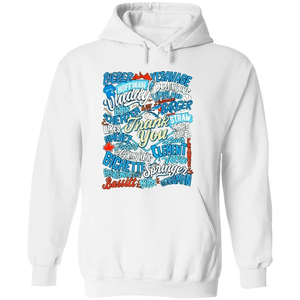 Thank You Toronto Blue Jays Player Name 2025 Mlb Hoodie - Image 8