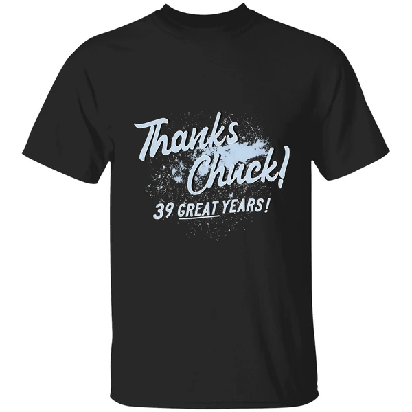 Thanks Chuck 39 Great Years Shirt