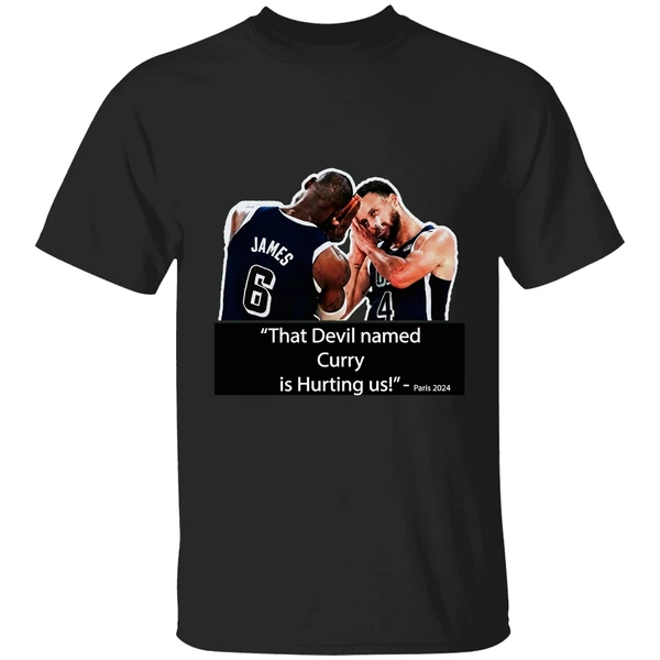 That Devil Named Curry Is Hurting Us Paris 2024 Shirt