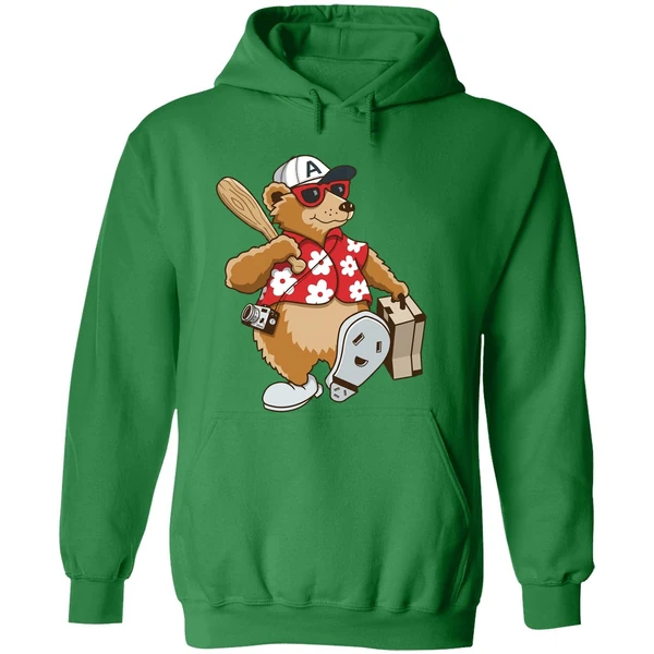 The Asheville Tourists Ted E Tourist Hoodie - Image 2