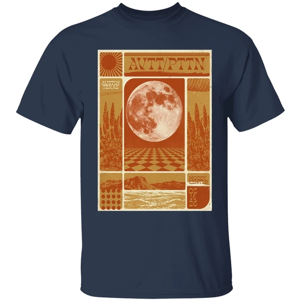 the avett brothers at moody center atx on may 14 2026 poster shirt navy