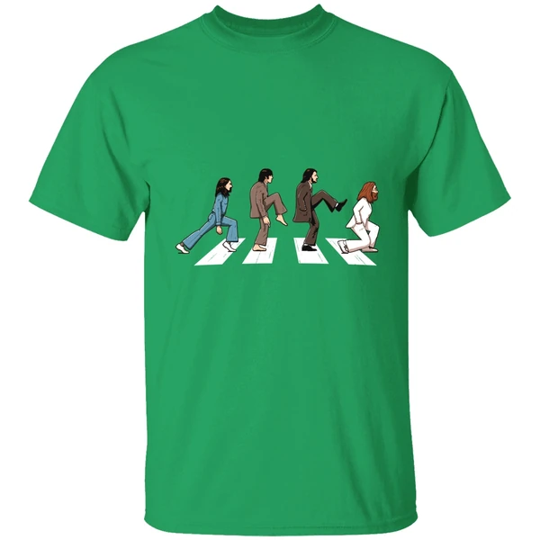 The Beatles Abbey Road Ministry Of Silly Walks Black Shirt