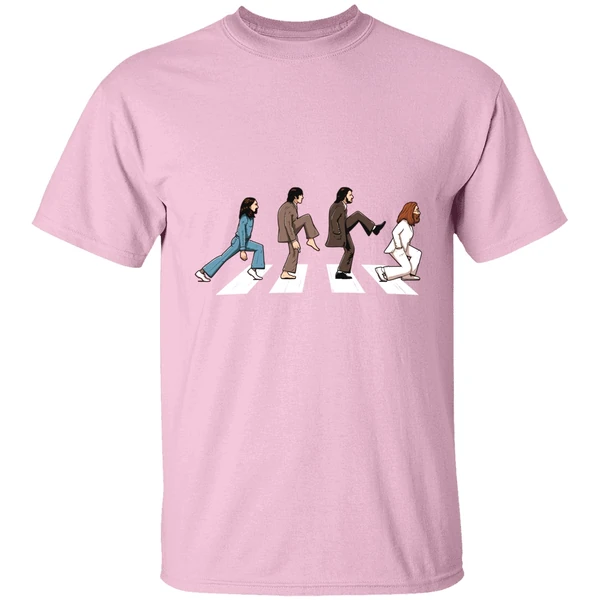 The Beatles Abbey Road Ministry Of Silly Walks Black Shirt The Beatles Abbey Road Ministry Of Silly Walks Black Shirt