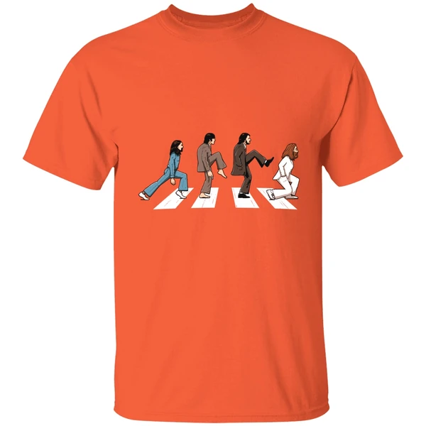 The Beatles Abbey Road Ministry Of Silly Walks Black Shirt - Image 5