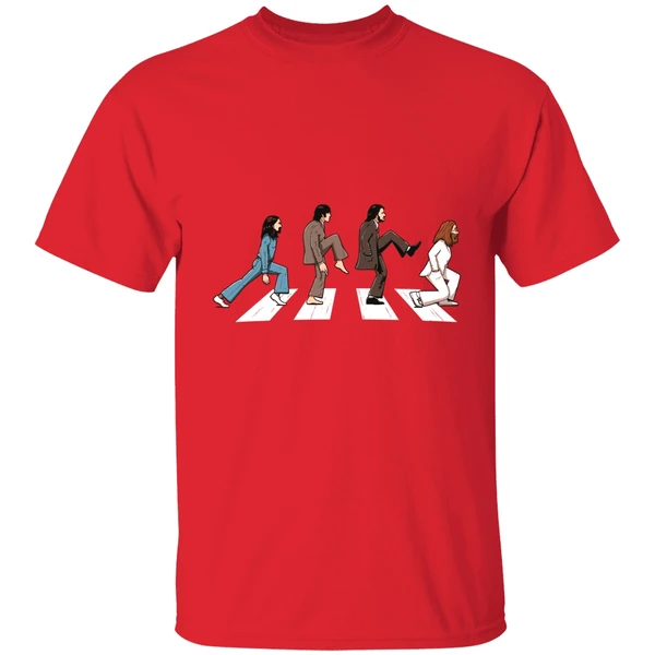 The Beatles Abbey Road Ministry Of Silly Walks Black Shirt - Image 6