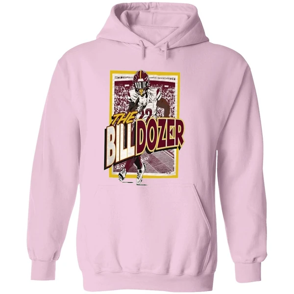 The Billdozer Jacory Croskey Merritt Washington Commanders Hoodie - Image 5