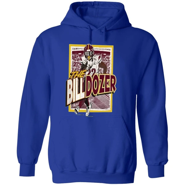 The Billdozer Jacory Croskey Merritt Washington Commanders Hoodie - Image 7