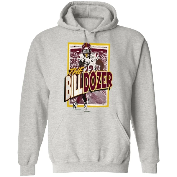 The Billdozer Jacory Croskey Merritt Washington Commanders Hoodie - Image 9