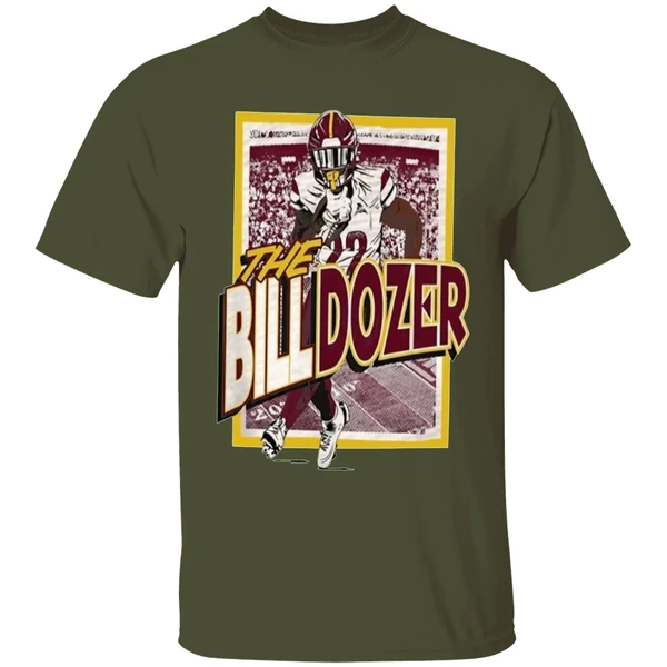 The Billdozer Jacory Croskey Merritt Washington Commanders Shirt - Image 4