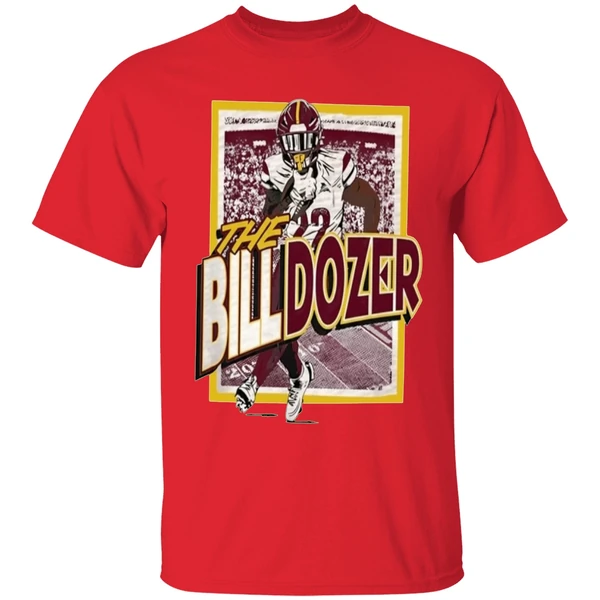 The Billdozer Jacory Croskey Merritt Washington Commanders Shirt - Image 7