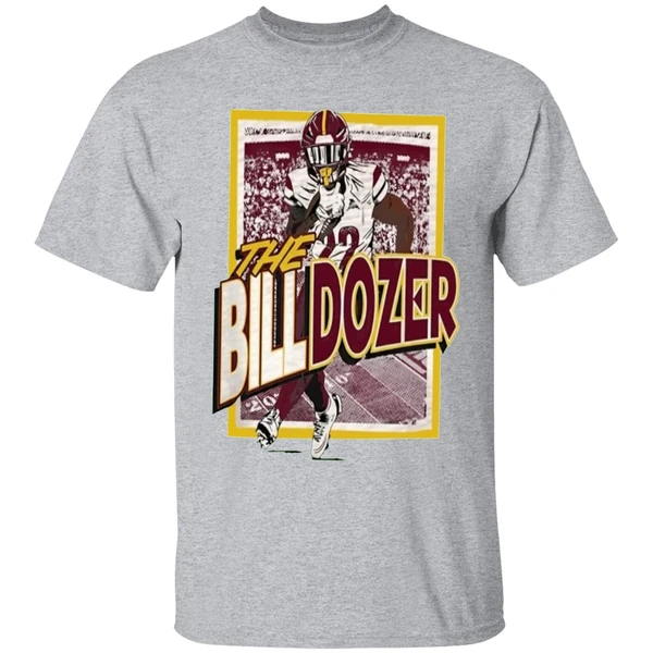 The Billdozer Jacory Croskey Merritt Washington Commanders Shirt - Image 9