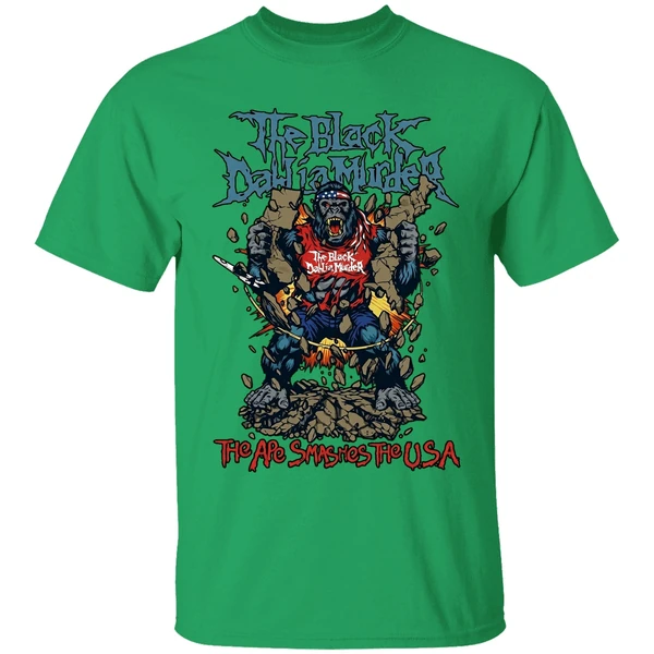 The Black Dahlia Murder The Ape Smashes The Usa Cities Tour Schedule Shirt - Image 2