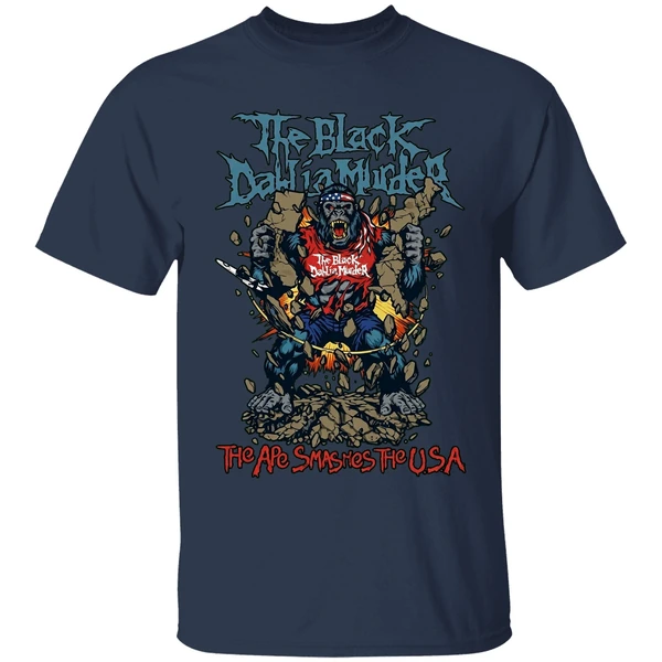 The Black Dahlia Murder The Ape Smashes The Usa Cities Tour Schedule Shirt - Image 5