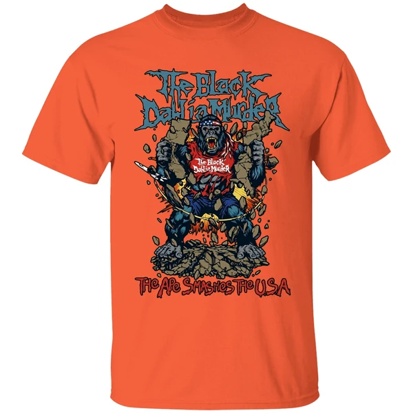 The Black Dahlia Murder The Ape Smashes The Usa Cities Tour Schedule Shirt - Image 6