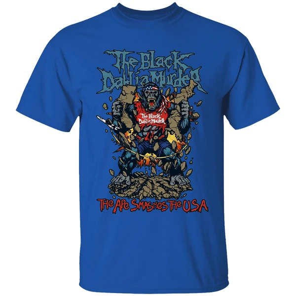 The Black Dahlia Murder The Ape Smashes The Usa Cities Tour Schedule Shirt - Image 8