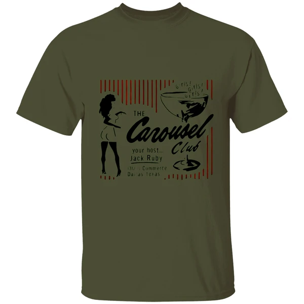 The Carousel Club Your Host Jack Ruby Commerce Dallas Texas Shirt - Image 3
