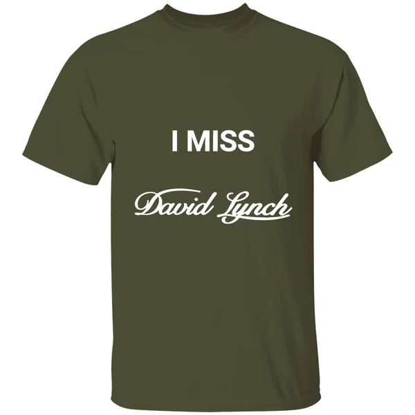 the cinegogue i miss david lynch shirt militarygreen