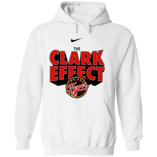 The Clark Effect Caitlin Clark Indiana Fever Basketball Hoodie - Image 8