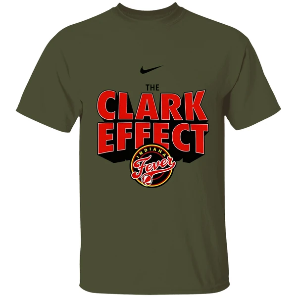 The Clark Effect Caitlin Clark Indiana Fever Basketball Shirt - Image 3