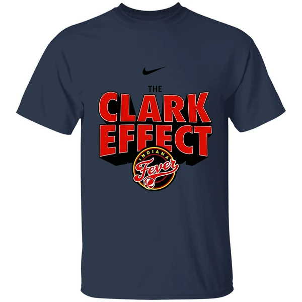 The Clark Effect Caitlin Clark Indiana Fever Basketball Shirt - Image 4