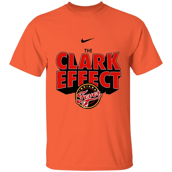The Clark Effect Caitlin Clark Indiana Fever Basketball Shirt - Image 5
