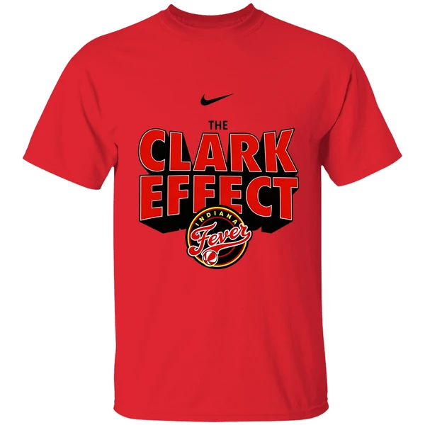 The Clark Effect Caitlin Clark Indiana Fever Basketball Shirt - Image 6
