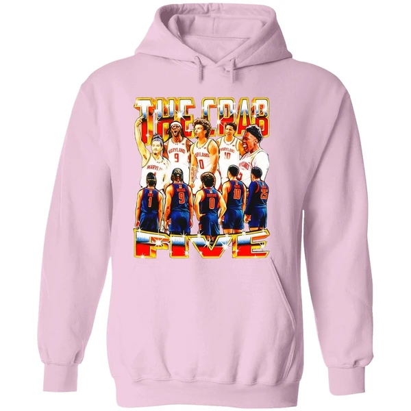 The Crab Five Maryland Terrapins Graphic Hoodie - Image 5