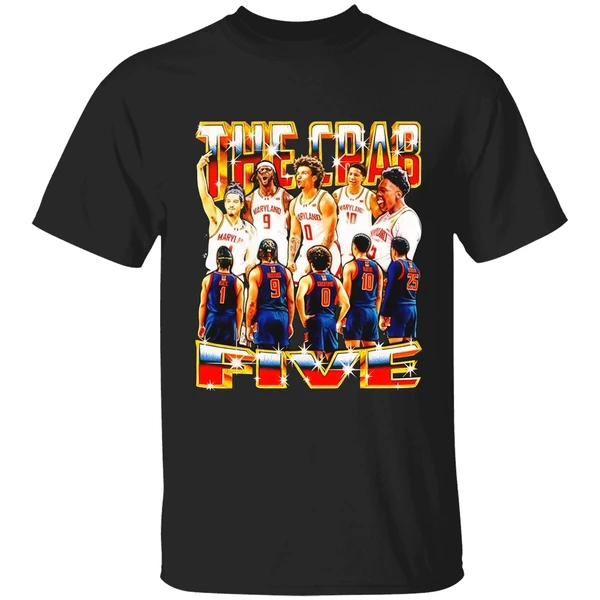 The Crab Five Maryland Terrapins Graphic Shirt