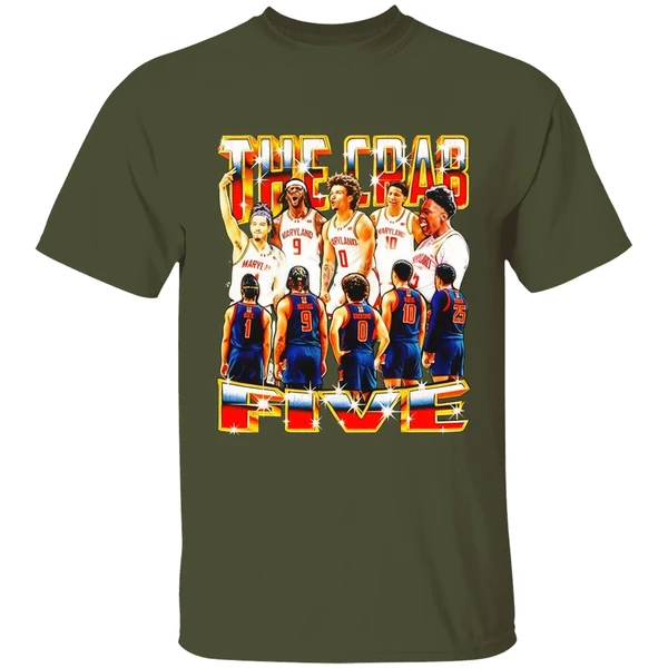 The Crab Five Maryland Terrapins Graphic Shirt - Image 4