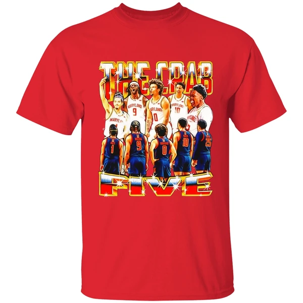 The Crab Five Maryland Terrapins Graphic Shirt - Image 7