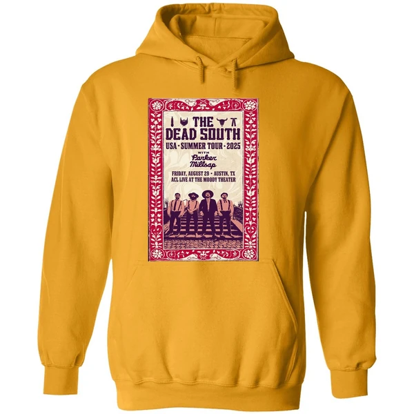 The Dead South Tour Austin Texas Aug 29 2025 Poster Hoodie