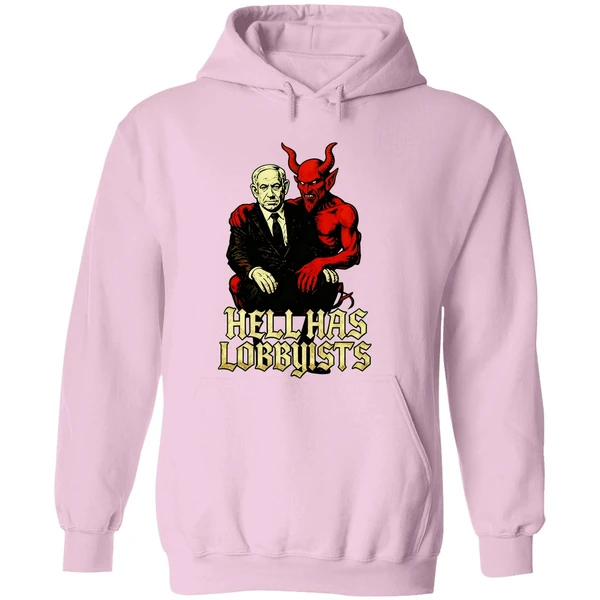The Devil Benjamin Netanyahu Hell Has Lobbyists Hoodie - Image 5