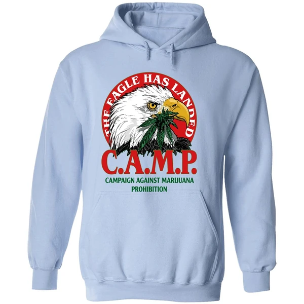 The Eagle Has Landed Camp Campaign Against Marijuana Prohibition Hoodie - Image 4