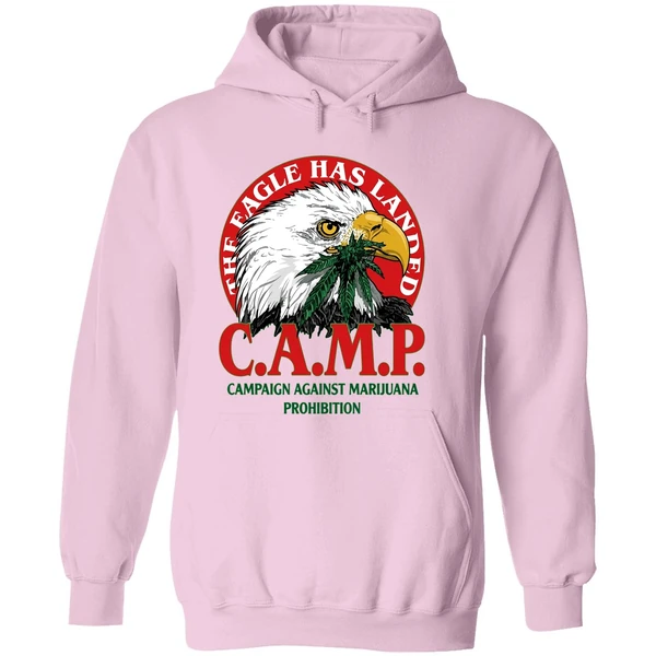The Eagle Has Landed Camp Campaign Against Marijuana Prohibition Hoodie - Image 5