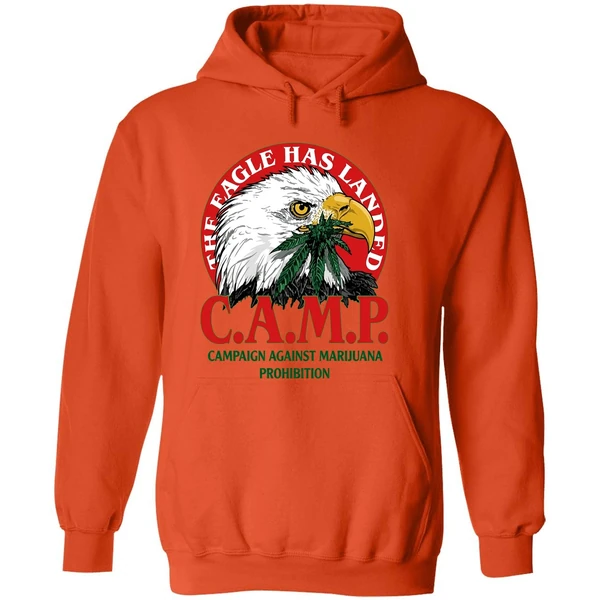 The Eagle Has Landed Camp Campaign Against Marijuana Prohibition Hoodie - Image 6