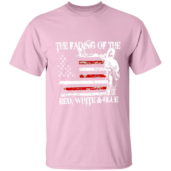 The Fading Of The Red White And Blue Shirt Anti Fascism Shirt - Image 2