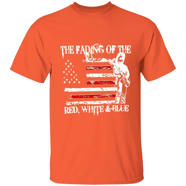 The Fading Of The Red White And Blue Shirt Anti Fascism Shirt - Image 5