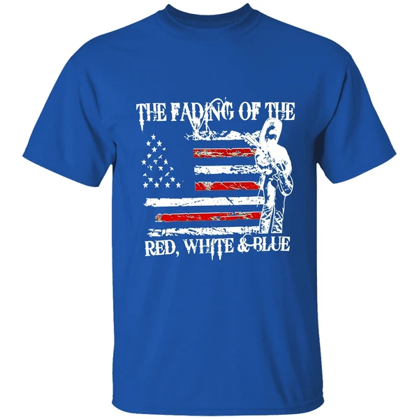 The Fading Of The Red White And Blue Shirt Anti Fascism Shirt - Image 7