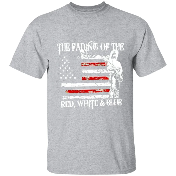 The Fading Of The Red White And Blue Shirt Anti Fascism Shirt