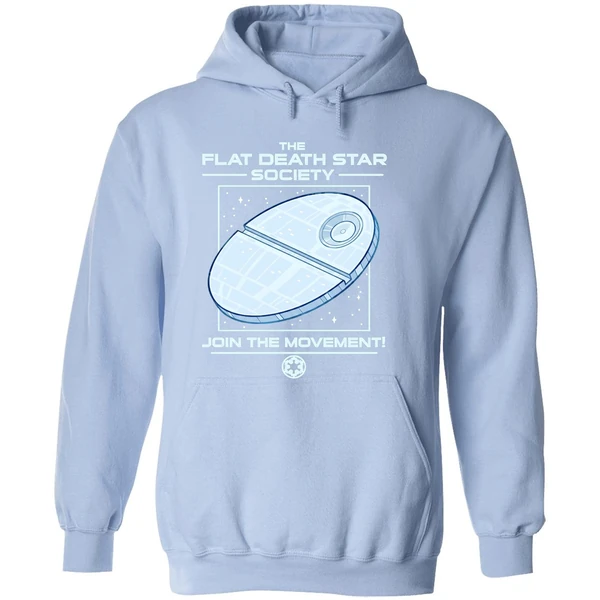 The Flat Death Star Society Join The Movement Star Wars Hoodie - Image 4