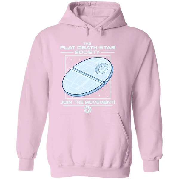 The Flat Death Star Society Join The Movement Star Wars Hoodie - Image 5