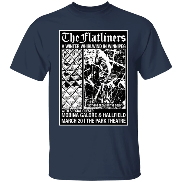the flatliners march 20 2026 winnipeg canada shirt navy