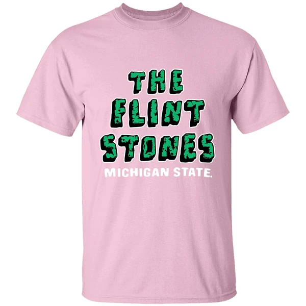 The Flint Stones Michigan State Shirt The Flint Stones Michigan State Shirt
