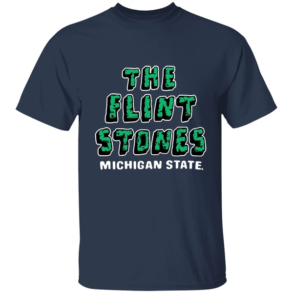 The Flint Stones Michigan State Shirt - Image 4