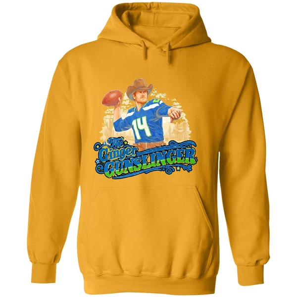The Ginger Gunslinger Sam Darnold Seattle Seahawks Football Playoffs Hoodie