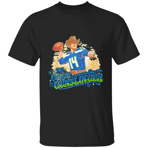 The Ginger Gunslinger Sam Darnold Seattle Seahawks Football Playoffs Shirt