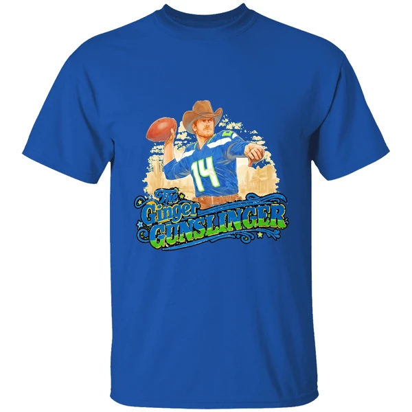 The Ginger Gunslinger Sam Darnold Seattle Seahawks Football Playoffs Shirt - Image 8