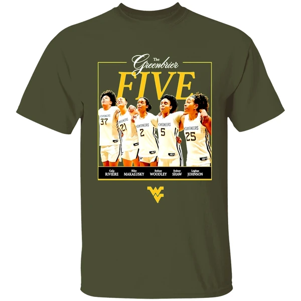 the-greenbrier-five-west-virginia-womens-basketball-shirt-militarygreen